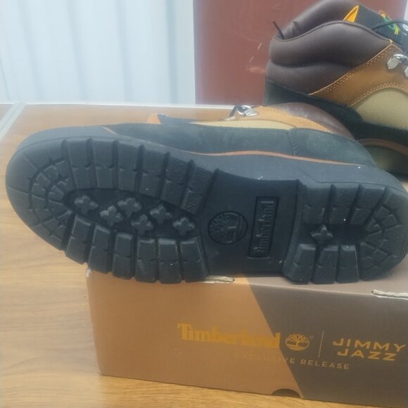 Mens Timberland field boots Blk Sz8 - Picture 7 of 15